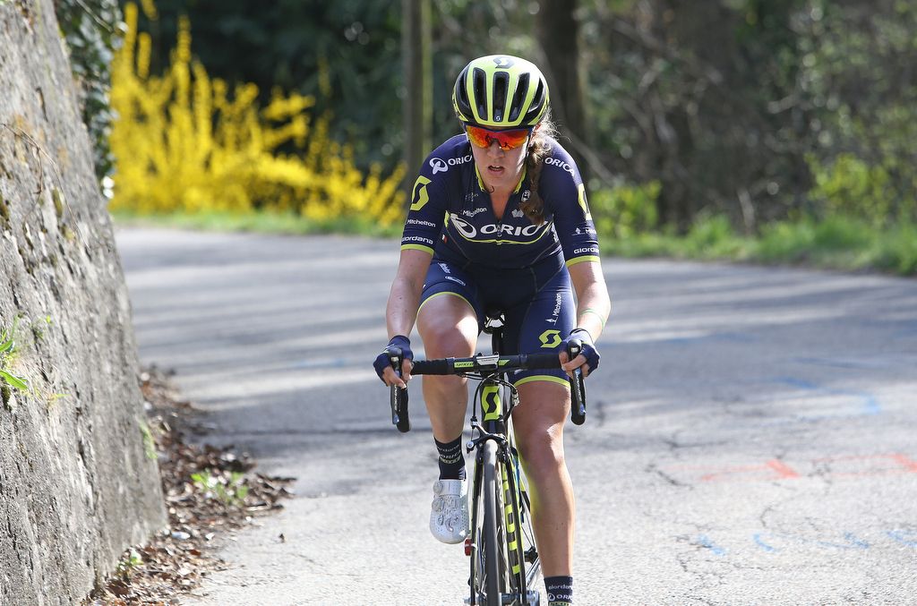 Jessica Allen (Orica-Scott) on the move