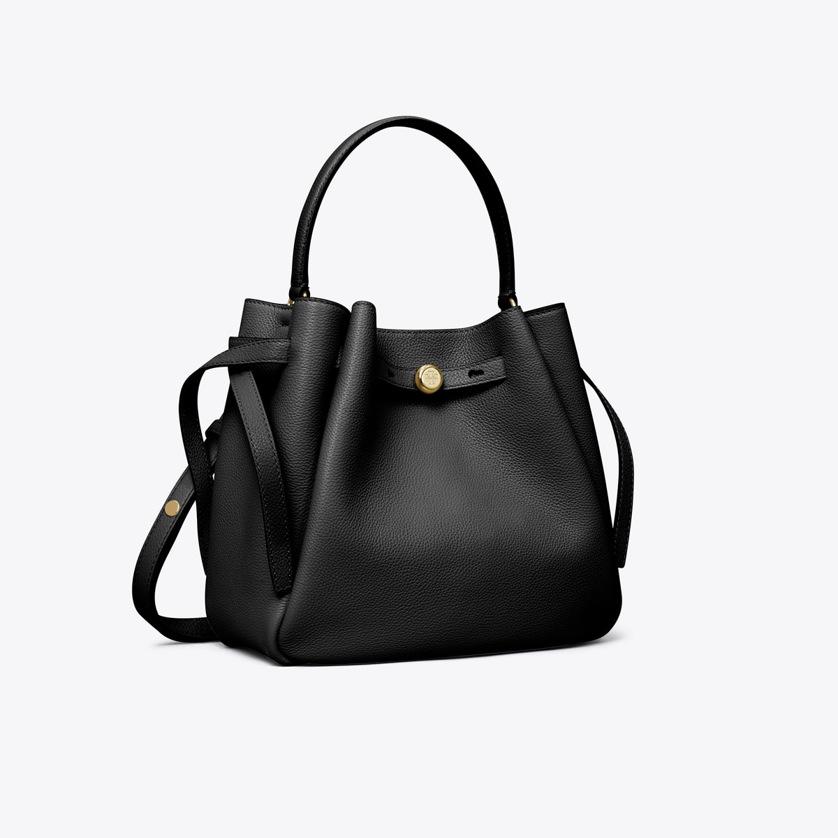 Romy Bucket Bag in Black, Size Os