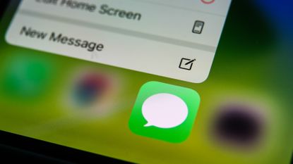 Apple iPhone Messages App