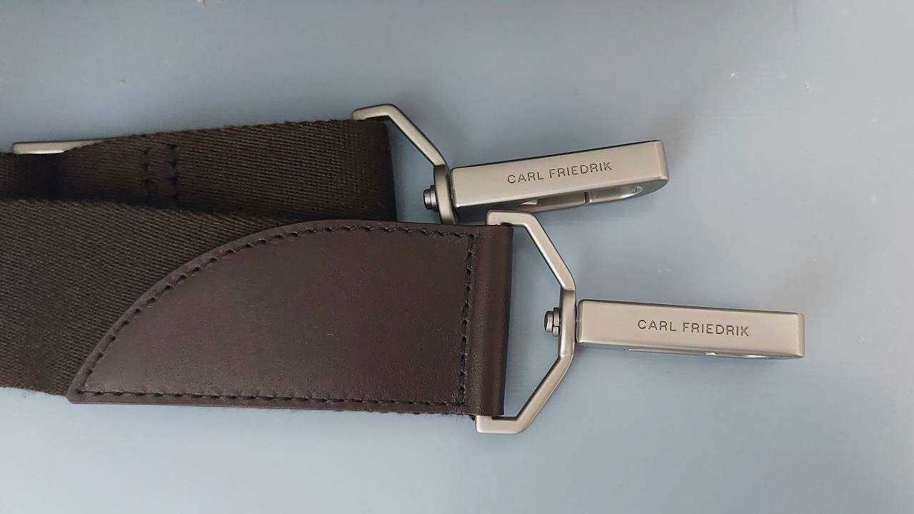Carl Friedrik x Hackett London Compact Weekender