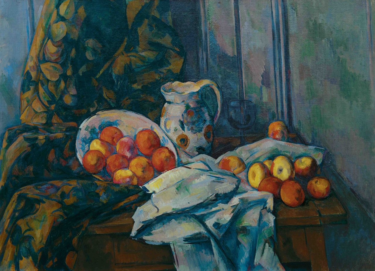 Cézanne painting of some fruit