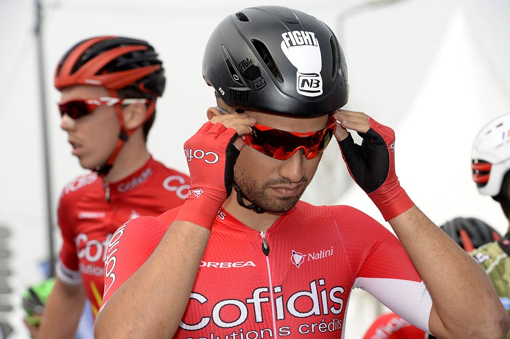 Nacer Bouhanni (Cofidis) ready to start the GP de Denain