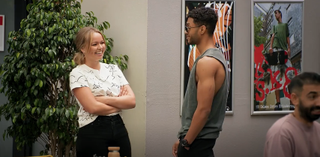 Neighbours spoilers, Harlow Robinson and Levi Canning chat.