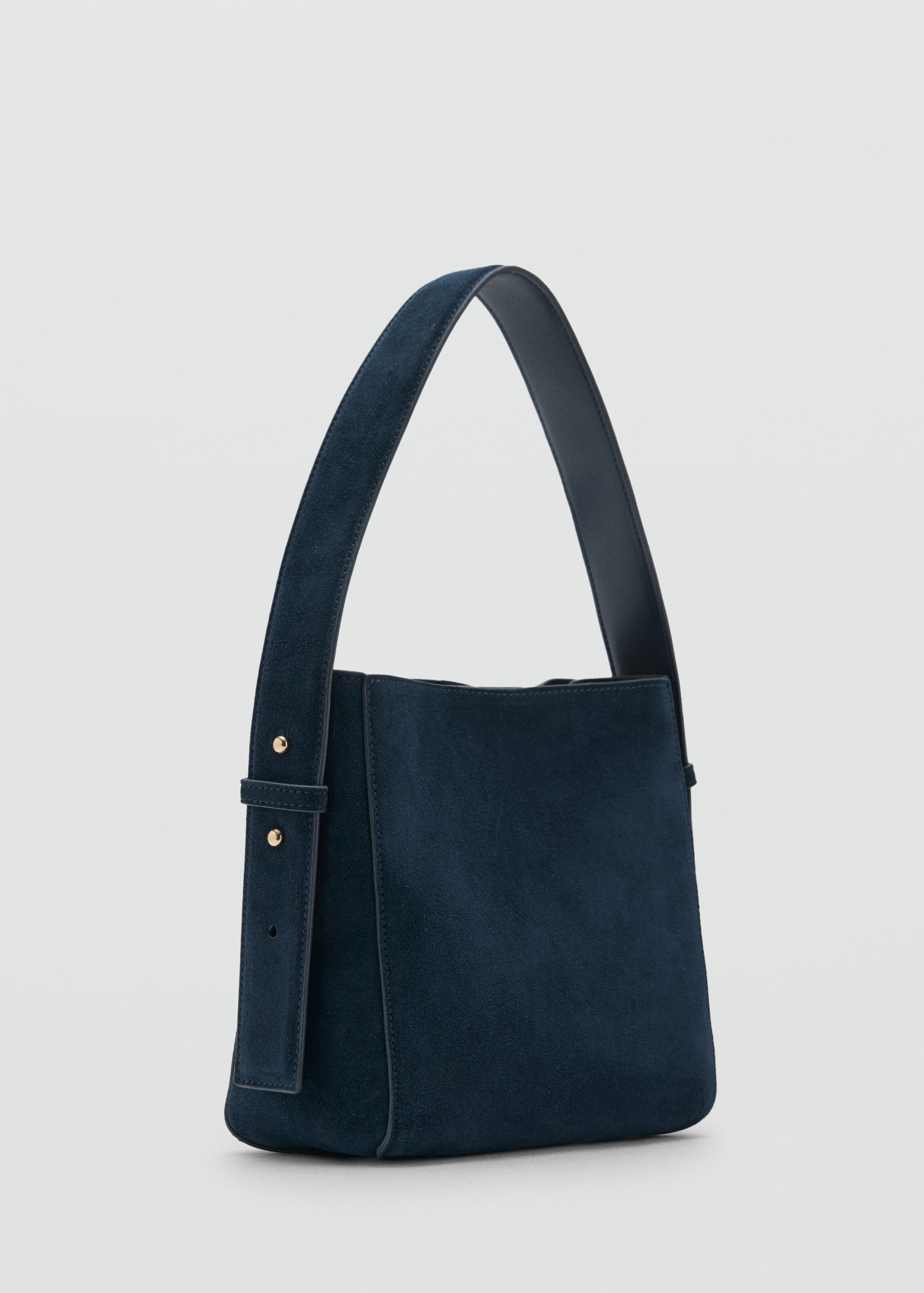 Suede Mini Shopper Bag - Women | Mango Usa