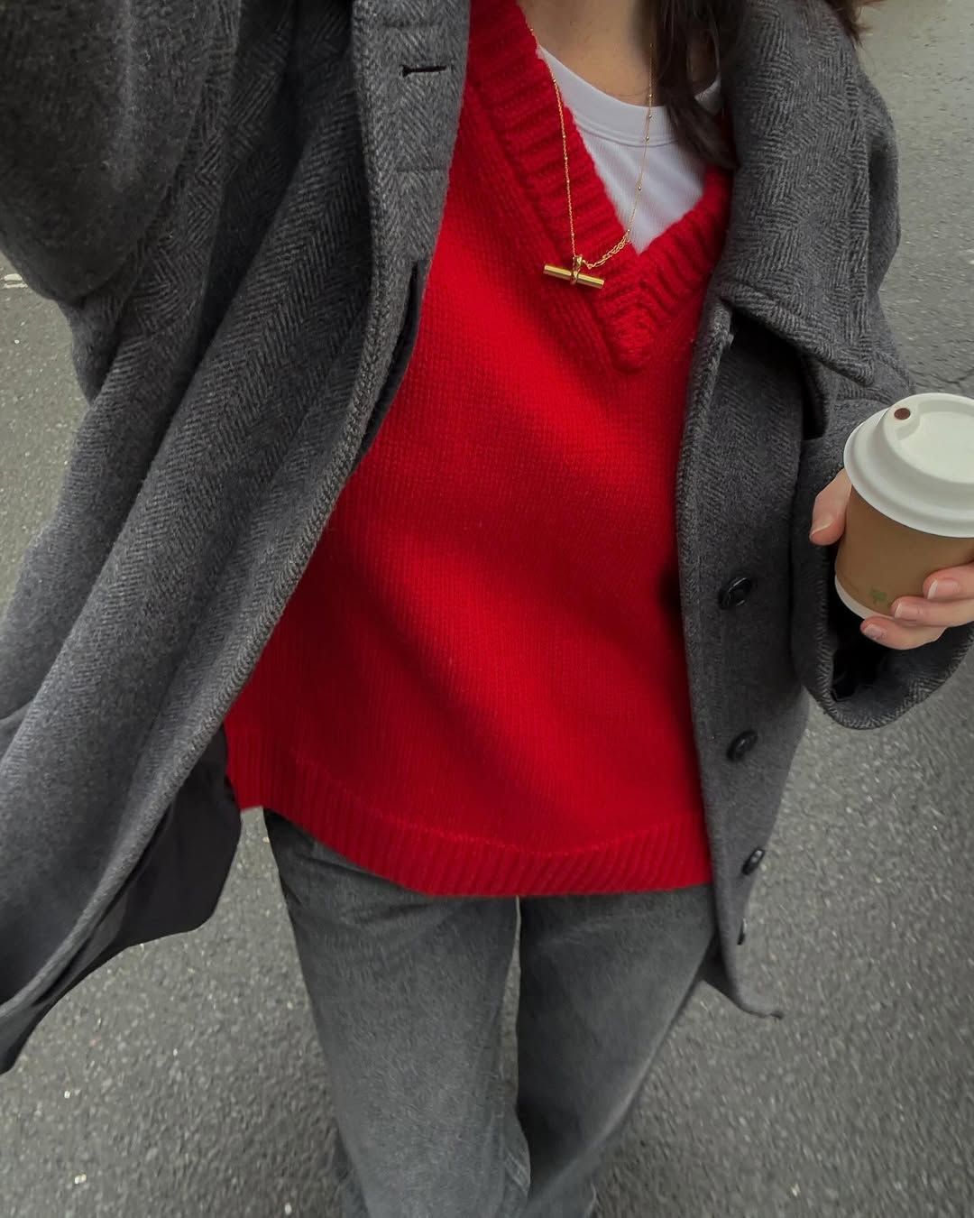 Red Jumper Outfits - intro