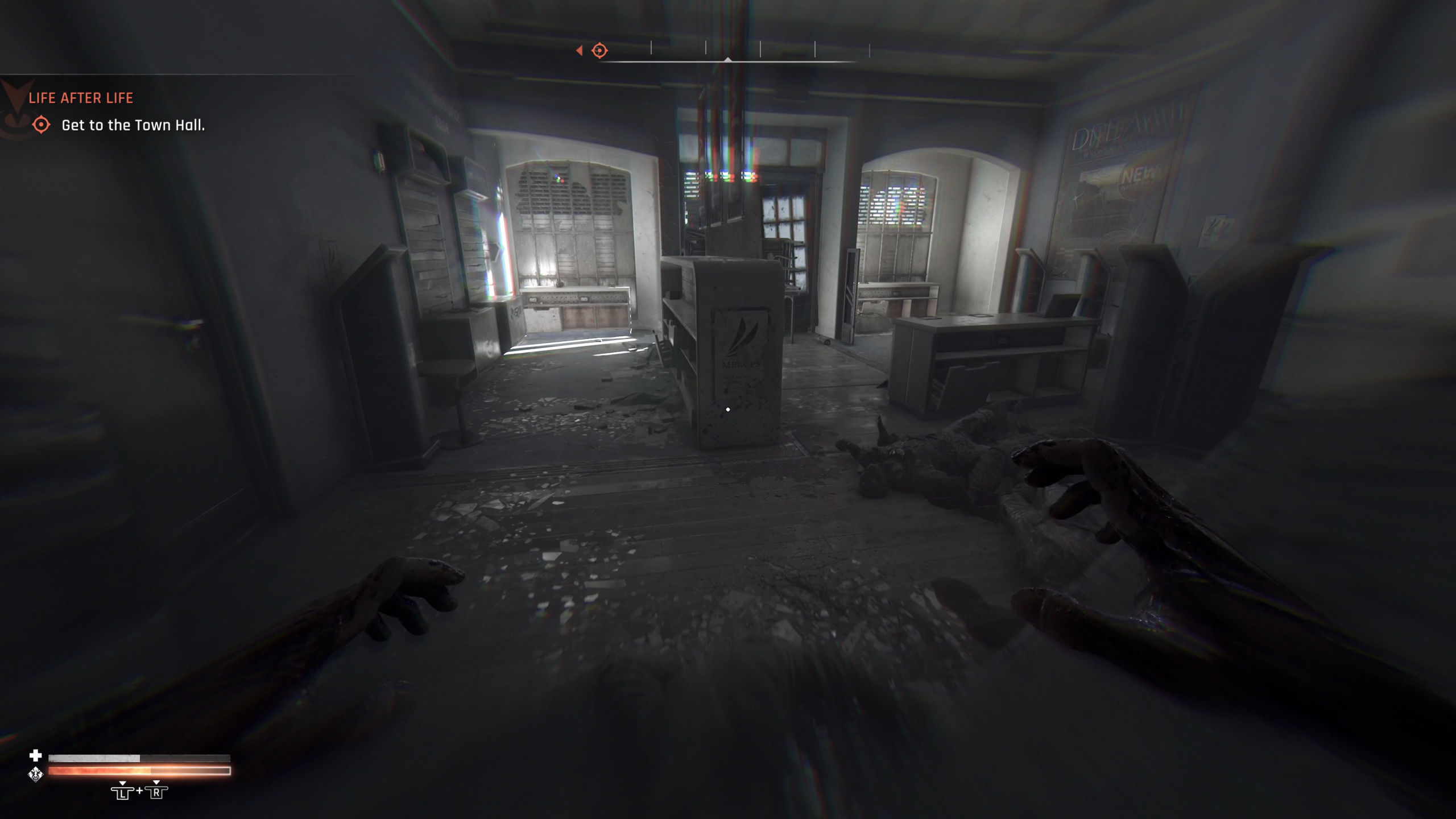 Screenshots from gameplay footage from the hands-on preview of Dying Light: The Beast.