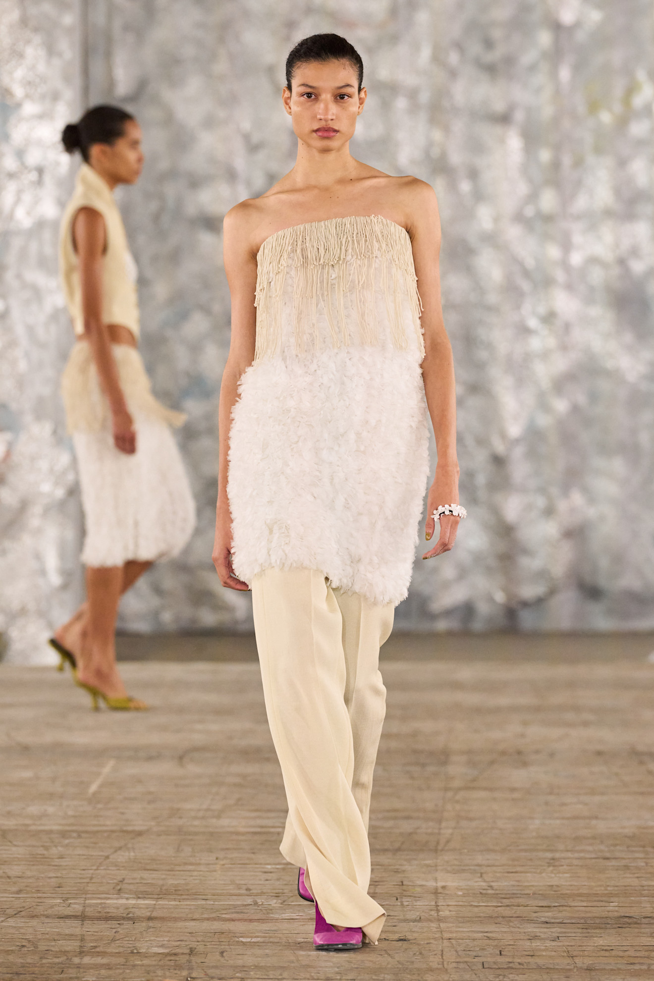 fringe on the spring 2026 runway of diotima