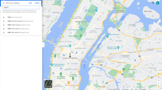 how to change home on Google Maps - enter ZIP code