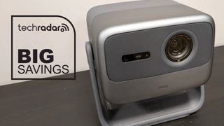 JMGO Pro projector on table