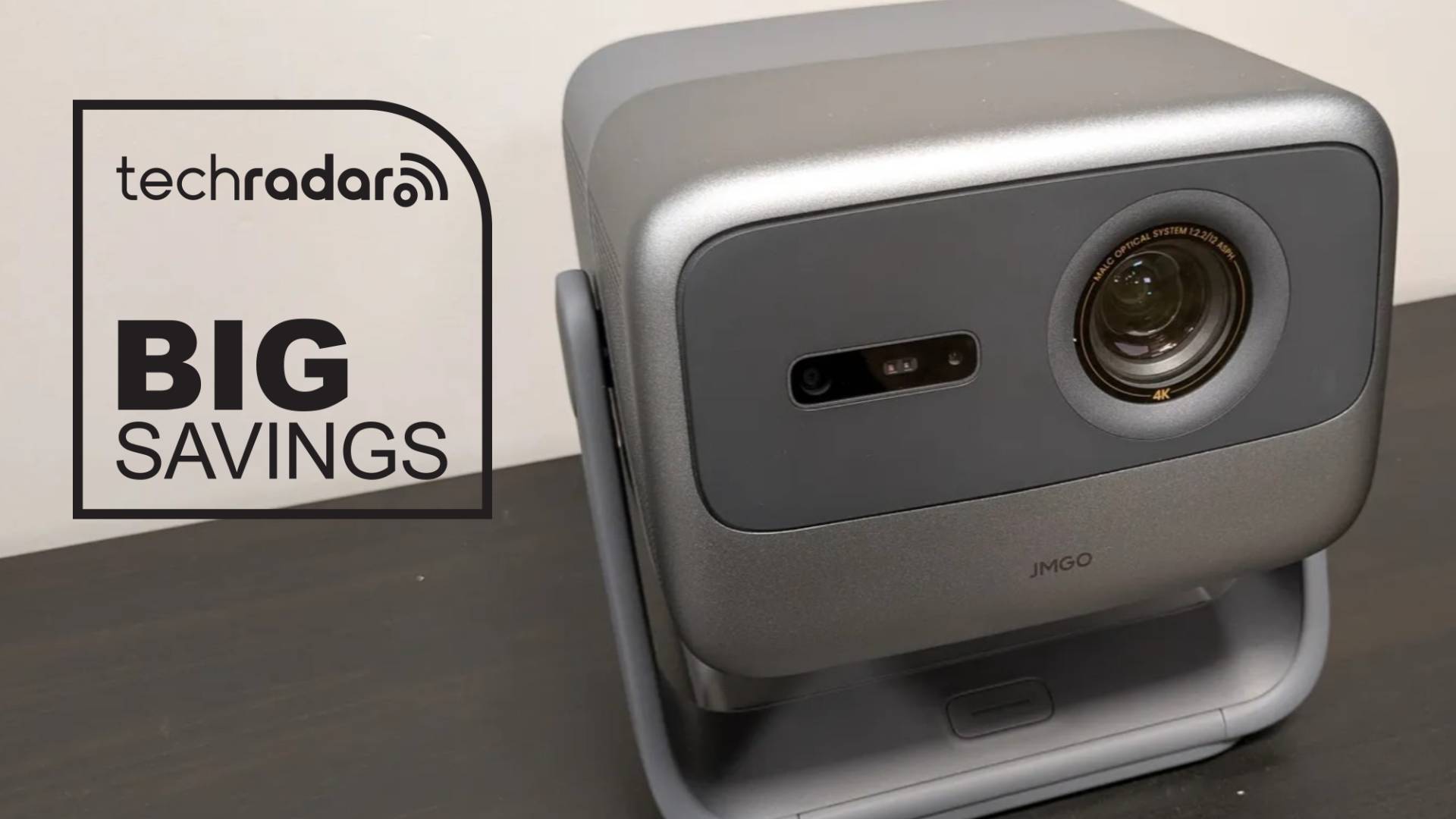 JMGO Pro projector on table