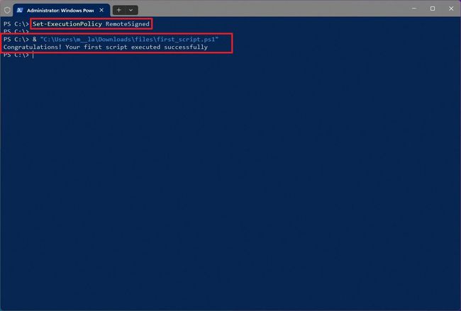How to create and run a PowerShell script file on Windows 11 or 10 ...