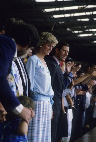 Princess Diana at Live Aid