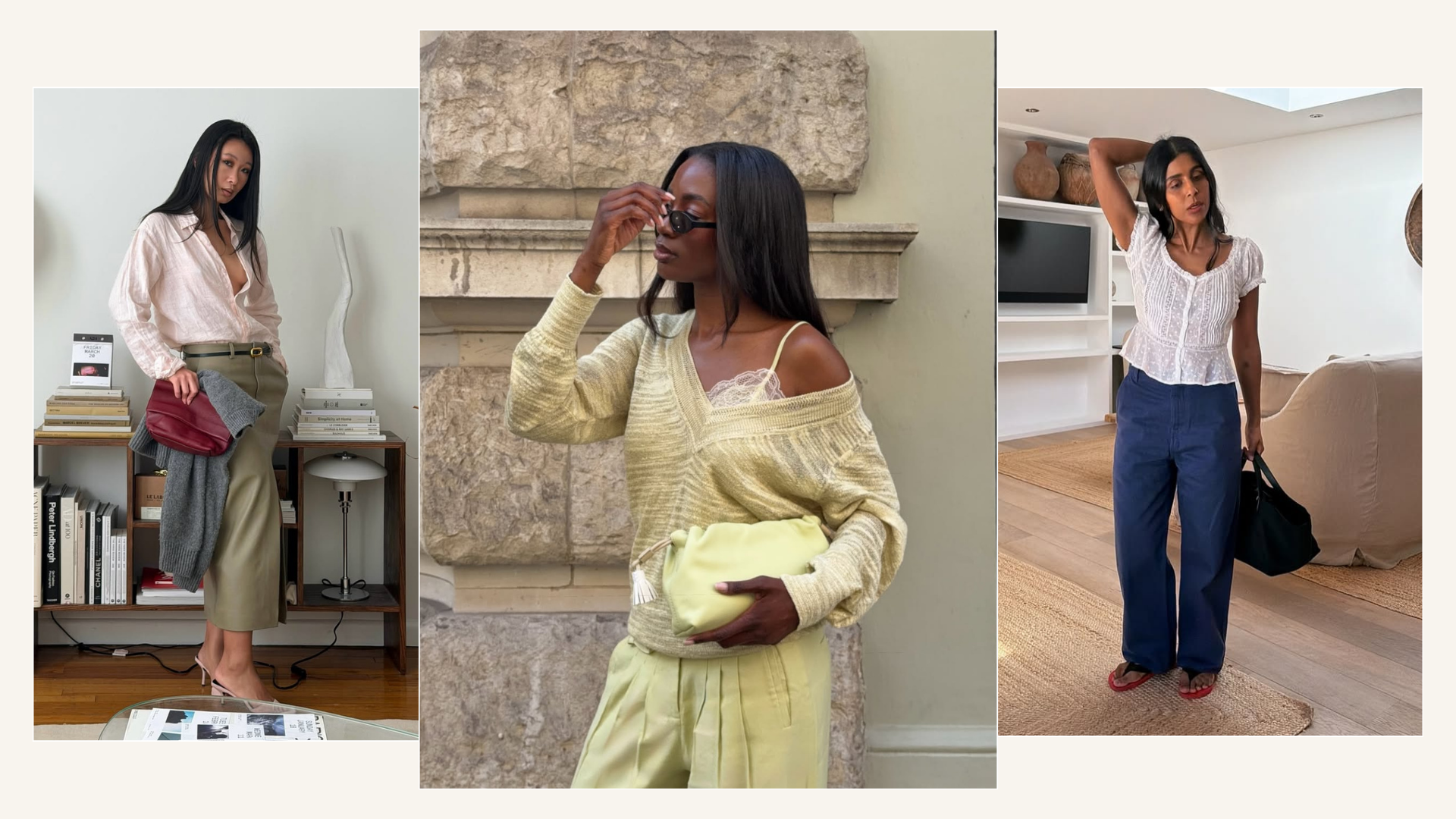 Three spring-to-summer trends