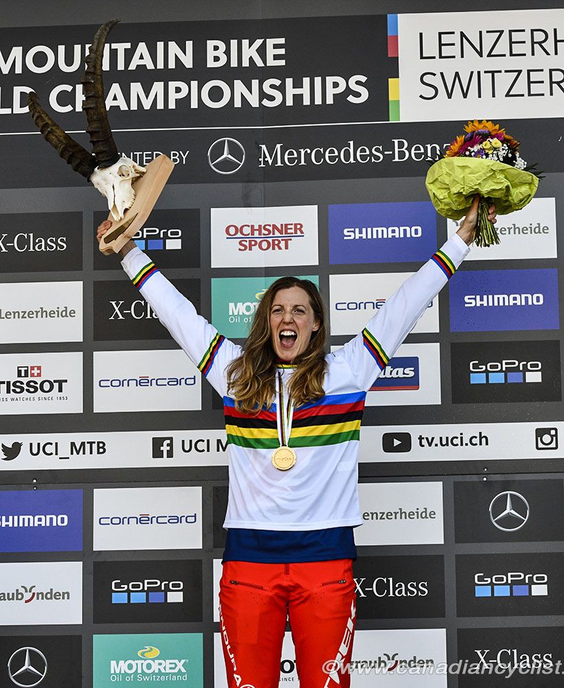 Five-time world champion Rachel Atherton (Great Britain)