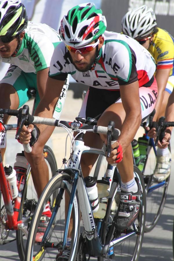 The UAE riders were keen to make an impression at home