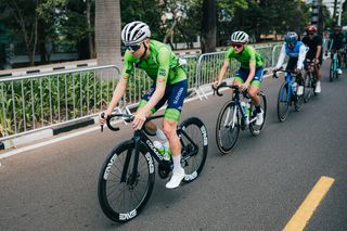 Tadej Pogačar and Urška Zigart arrive home in Slovenia ahead of European Championships, despite injuries ruling them out of the racing