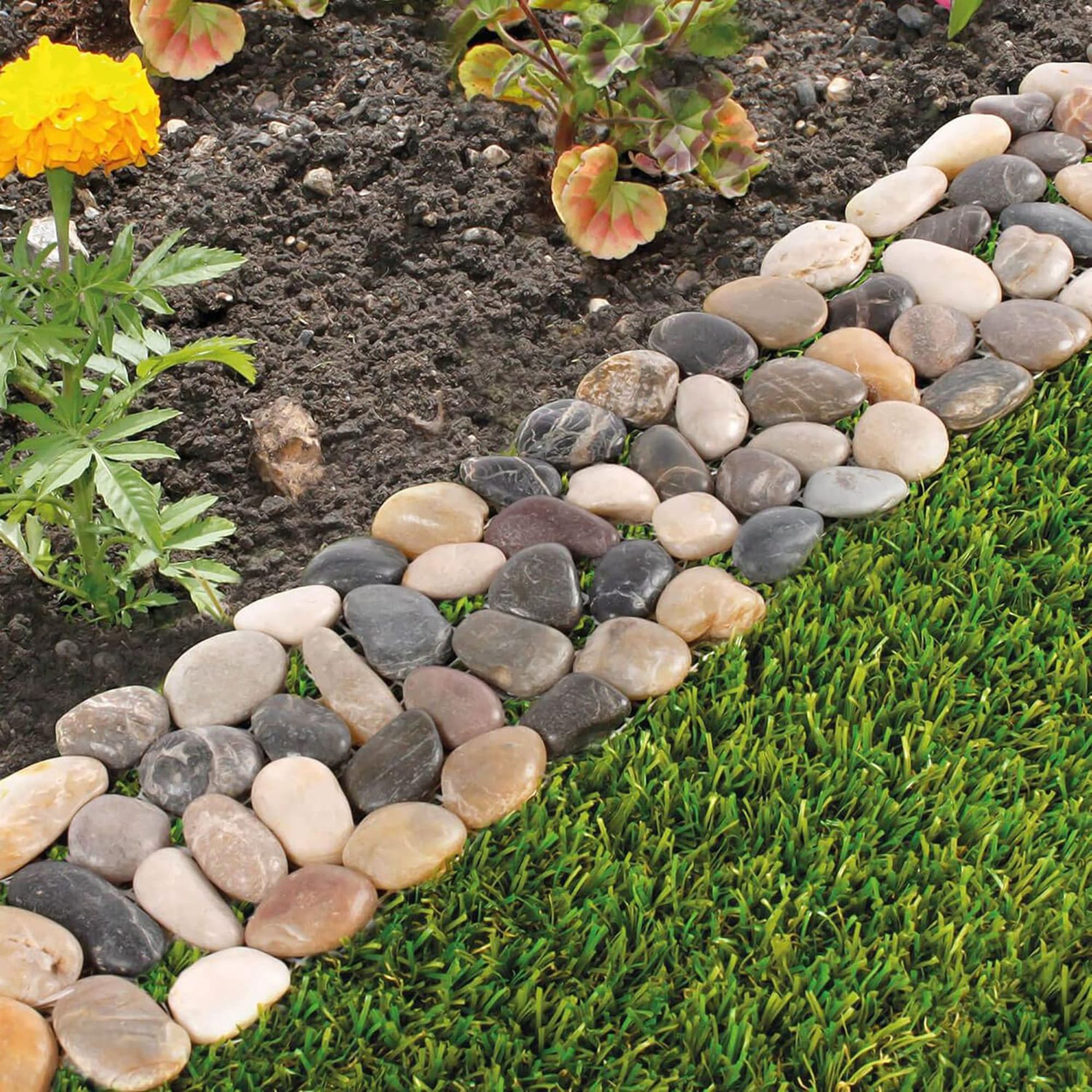 picture of Unibos Outdoor Garden Pack of 4 Border Strips