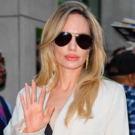Angelina Jolie attended a 'Couture' screening in a strapless black gown from Tom Ford