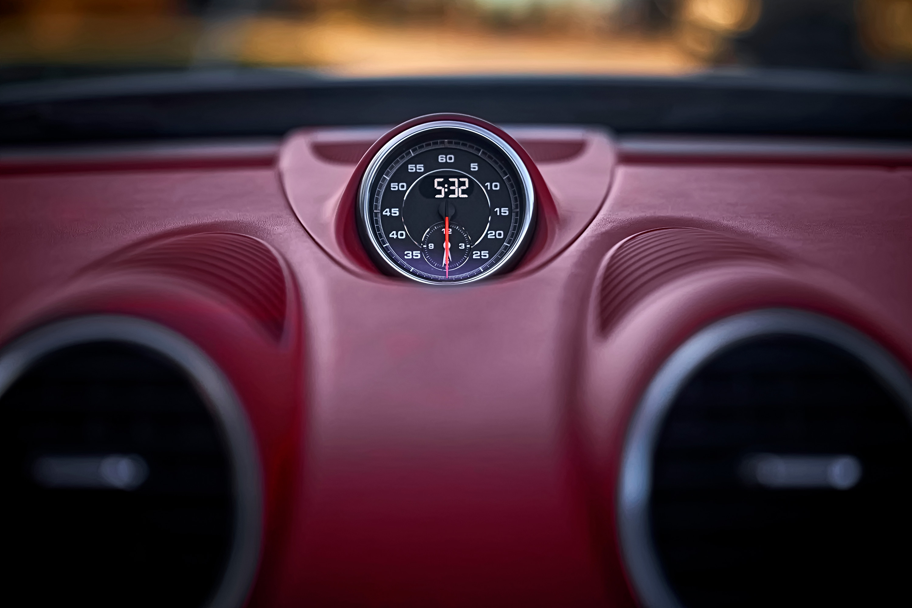 Familiar modern Porsche touches are paired with old school exterior looks