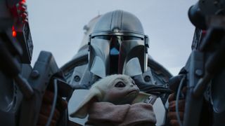 The Mandalorian and Grogu.