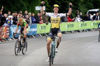 Sep Vanmarcke wins stage 4 of the Ster ZLM Toer.