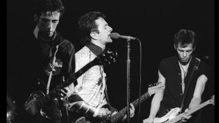The Clash onstage in America, 1979