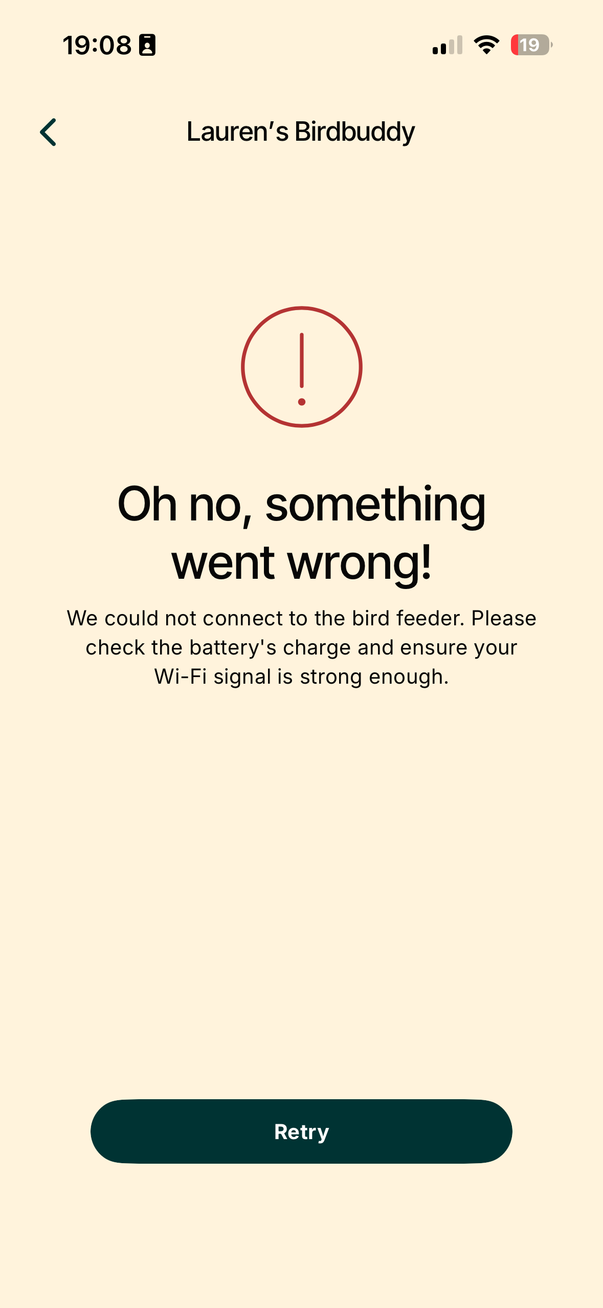 Screenshots from the Bird Buddy 2 app interface