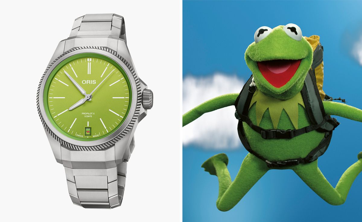 Oris ProPilot X Kermit Edition watch we re green with envy Wallpaper