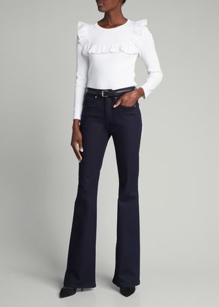 Beverly High-Rise Skinny Flare Jeans