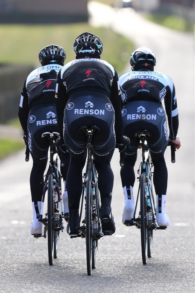Tom Boonen, Zdenek Stybar and Iljo Keisse