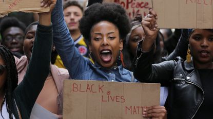 Black Lives Matter protesters in London