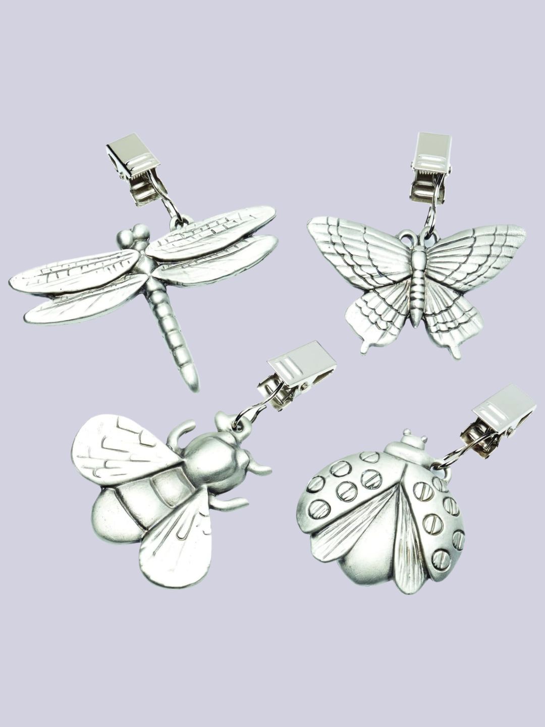 KitchenCraft, Vintage-Style Heavy Pewter Tablecloth Weights, Set of 4