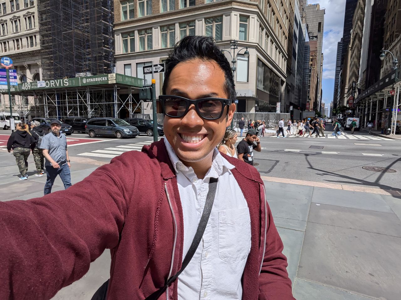 Google Pixel 8a selfie sample.