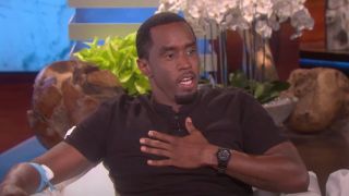 Sean "P. Diddy" Combs speaks on The Ellen DeGeneres Show