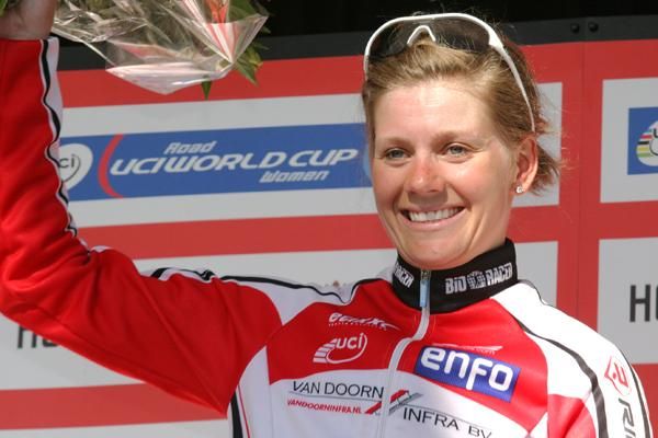 Runner-up Emma Johansson (Redsun Cycling Team)
