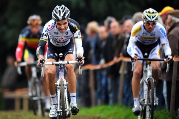 Niels Albert (BKCP-Powerplus) is still finding his legs, and spent some time near the front in Ardooie
