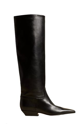 Khaite Marfa 25MM Leather Knee-High Boots