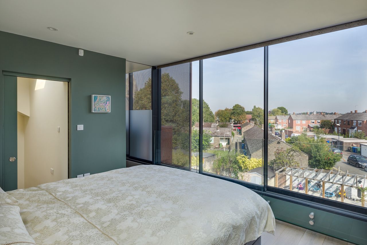 master bedroom in loft conversion