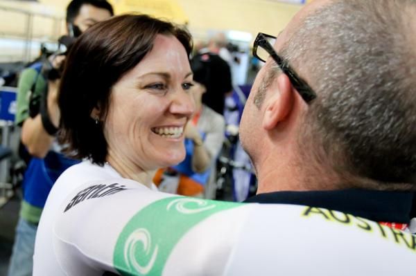 Anna Meares can finaly celebrate