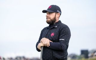 Tyrrell Hatton looks into the distance