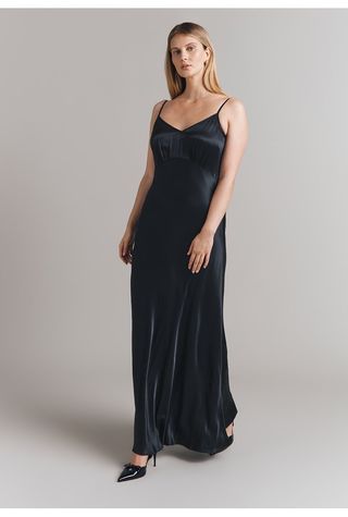 Winnie Satin Maxi Dress