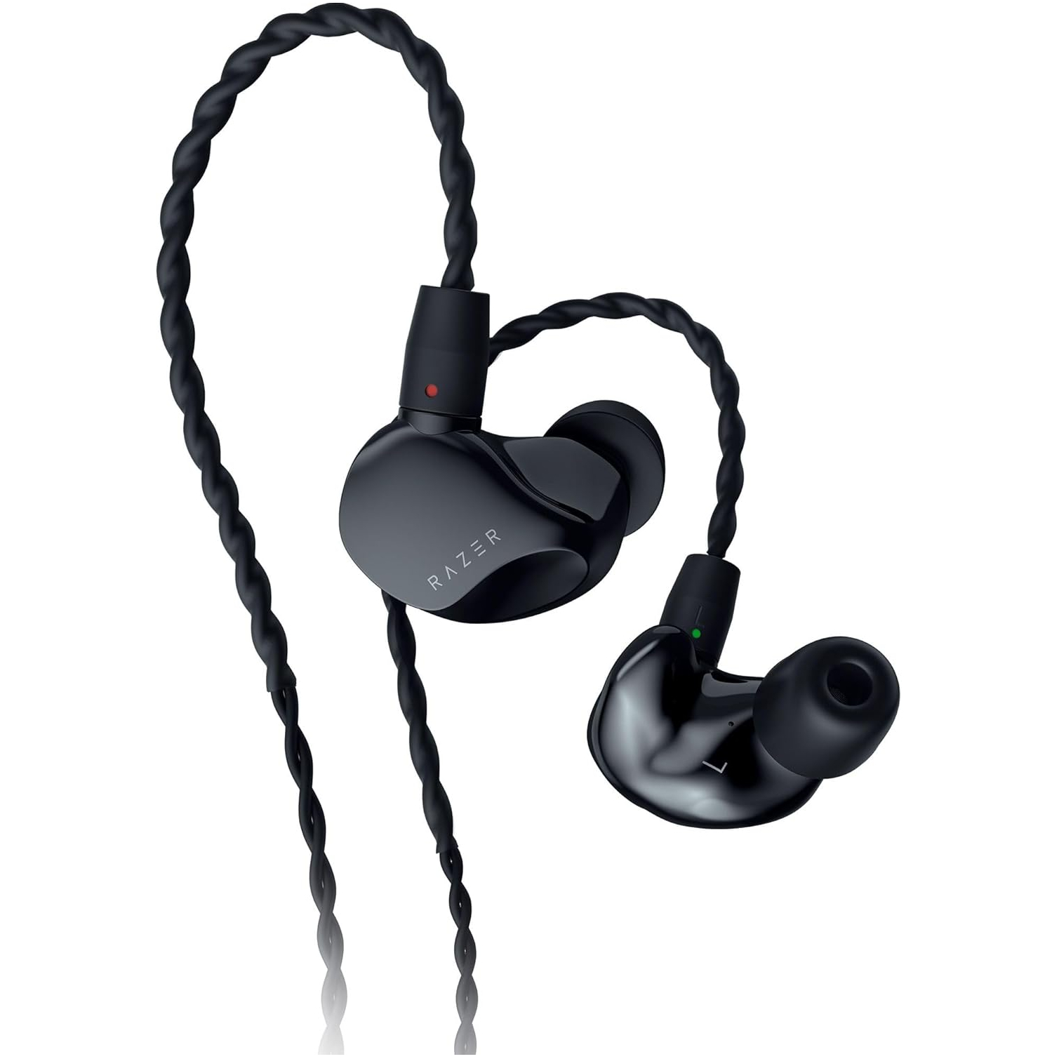 白い背景に SteelSeries の Razer Moray ヘッドフォン