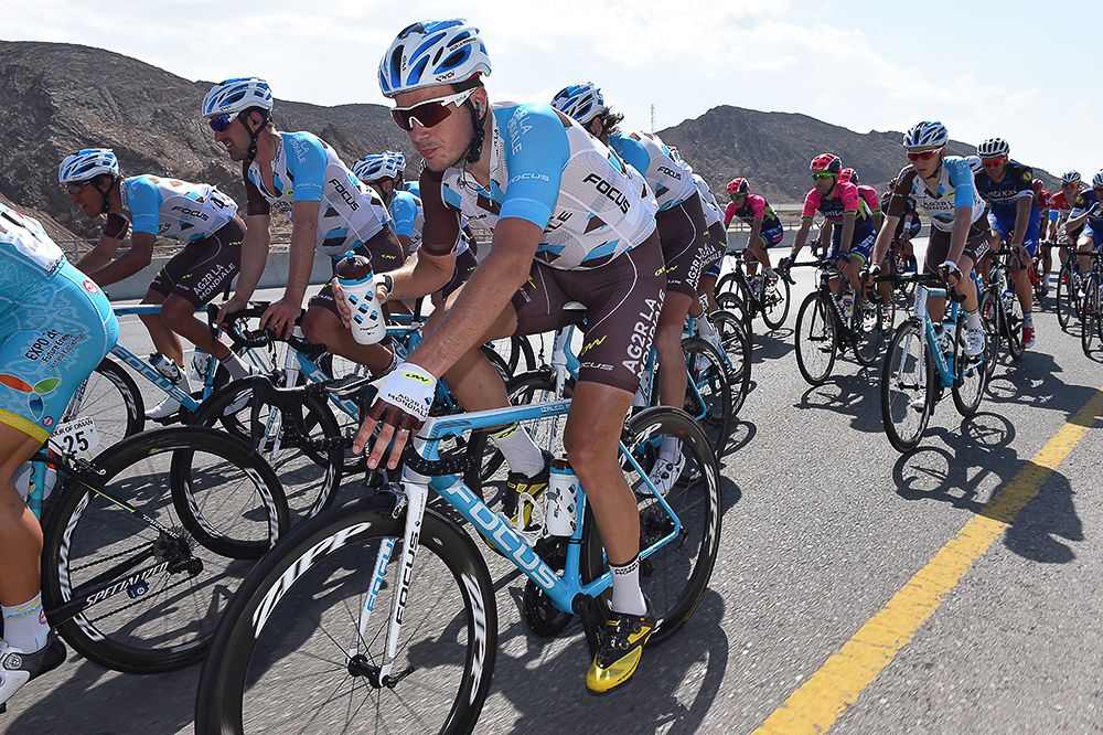 AG2R La Mondiale bunched together in the group.
