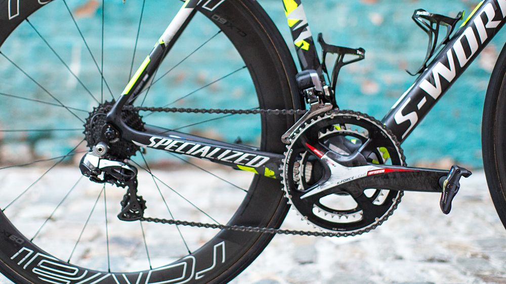 FSA and Dura-Ace mix in the drivetrain
