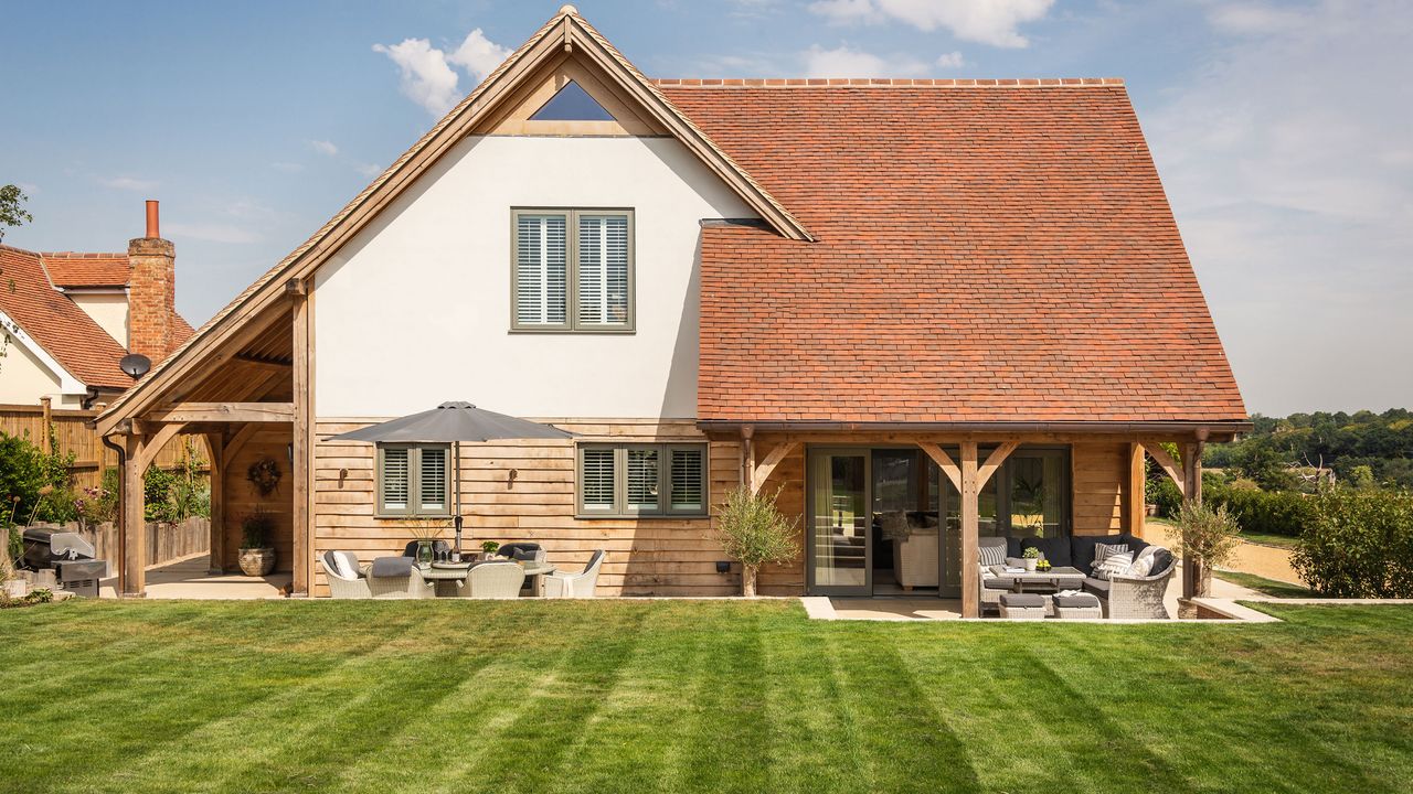 oak frame self build