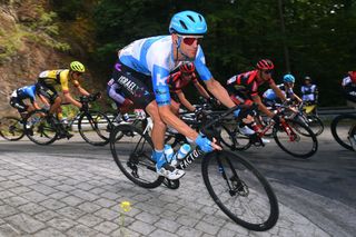 VISE BELGIUM AUGUST 18 Rory Sutherland of Australia and Team Israel StartUp Nation during the 41st Tour de Wallonie 2020 Stage 3 a 192km stage from Montzen to Vise TourdeWallonie TRW2020 on August 18 2020 in Vise Belgium Photo by Luc ClaessenGetty Images