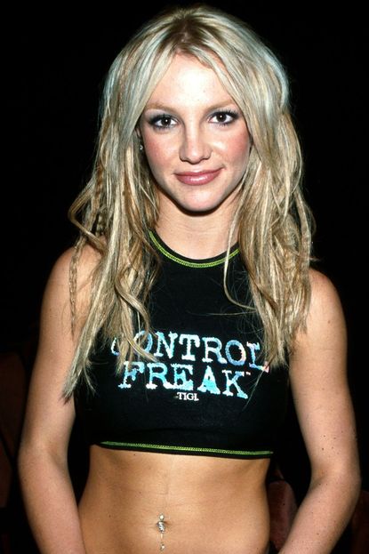 Britney Spears' Crimped Hair