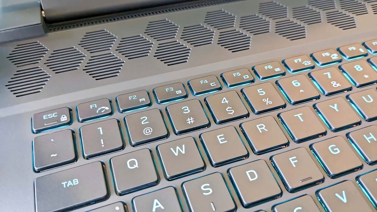 Alienware M18 R2 Function keys.