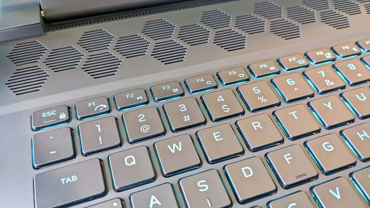 Alienware M18 R2 Function keys.