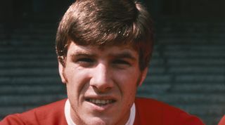 English footballer Emlyn Hughes (1947 - 2004) of Liverpool FC, 1972. (Photo by Keystone/Hulton Archive/Getty Images)